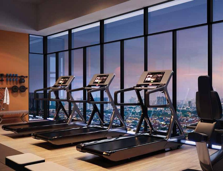 Aras Residences — indoor gymnasium