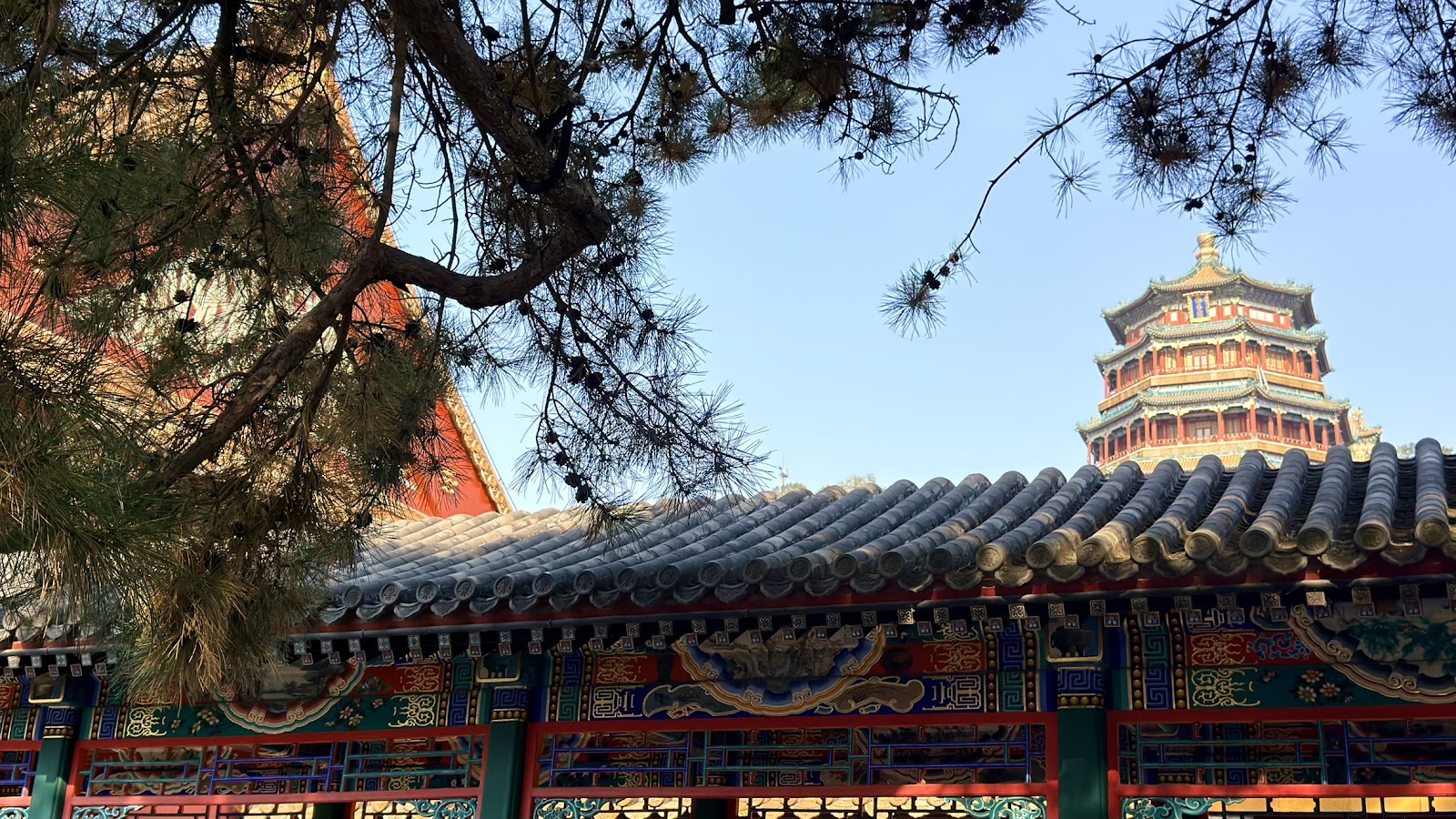 Pabellón del Palacio de Verano de Beijing