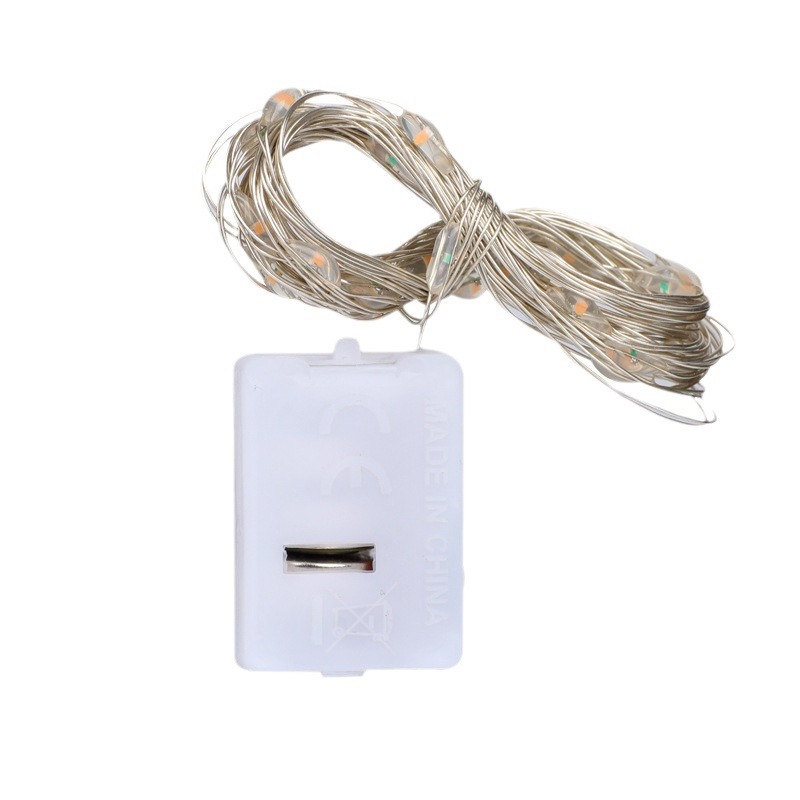 LED-Lichterkette mit kleiner Batteriebox