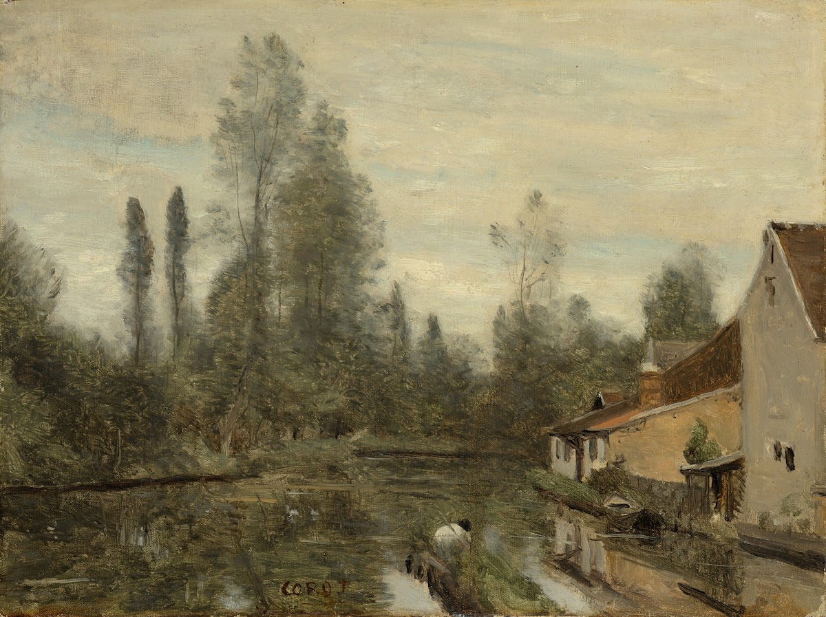Bords de rivière circa 1860