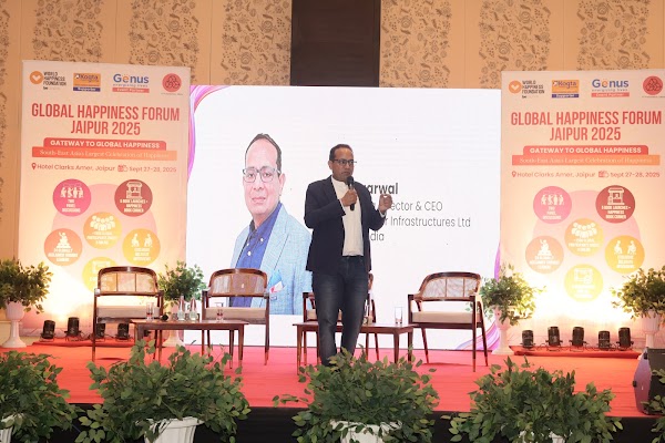 Speaker on stage — Day 1