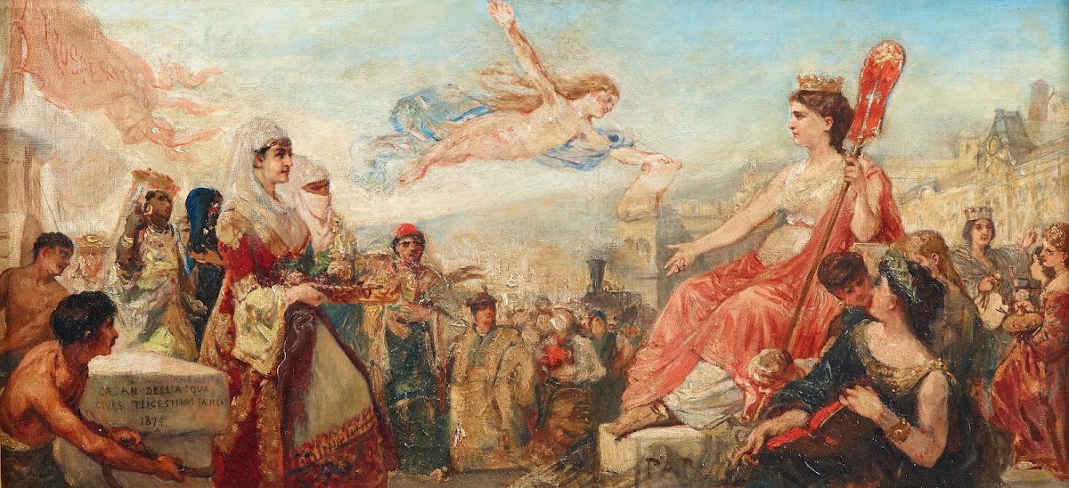 Triest allegory study 1875