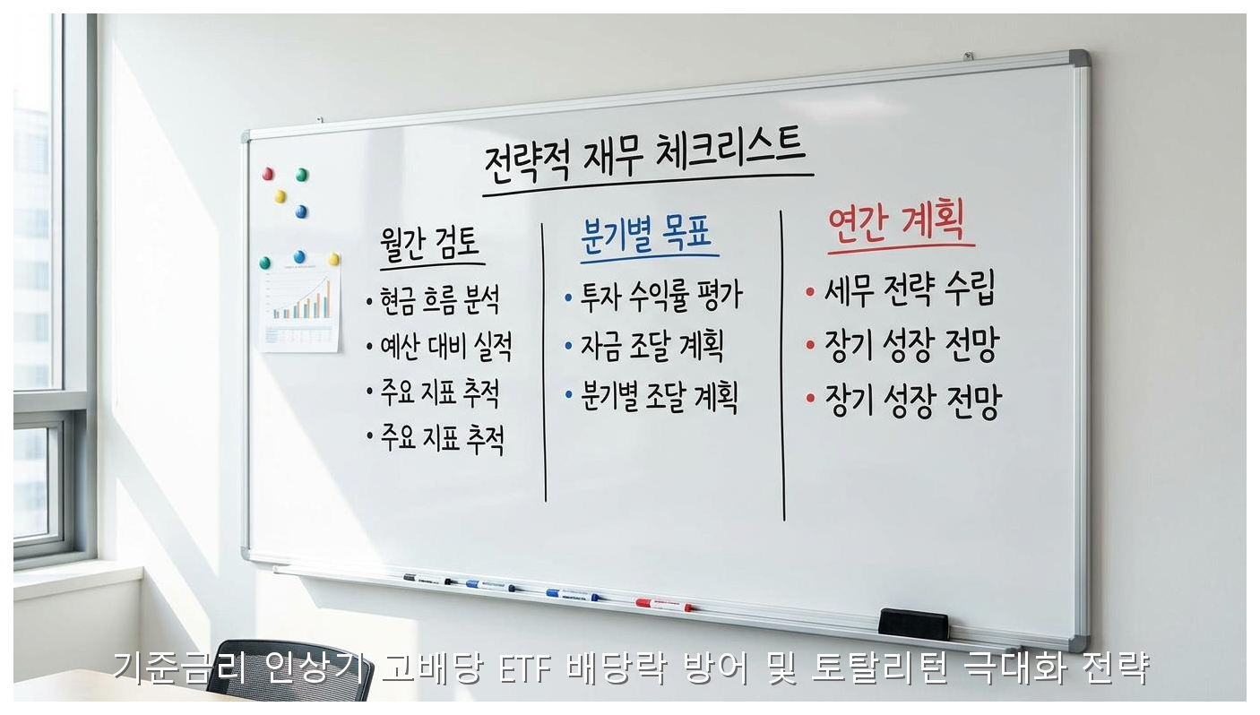 기준금리 인상기 고배당 ETF 배당락 방어 및 토탈리턴 극대화 전략 핵심 안내 및 분석 인포그래픽 (7)
