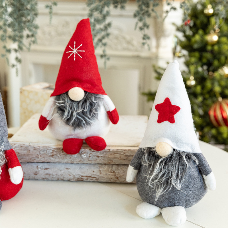 Decorative Gnome Doll for the Christmas Season