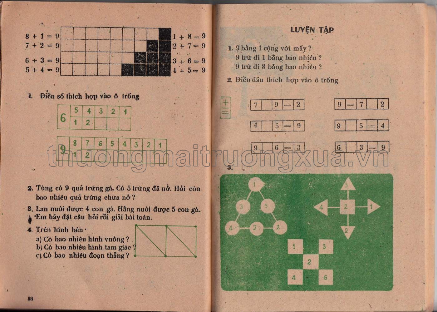 Toán 1 - 1989 - Trang 44