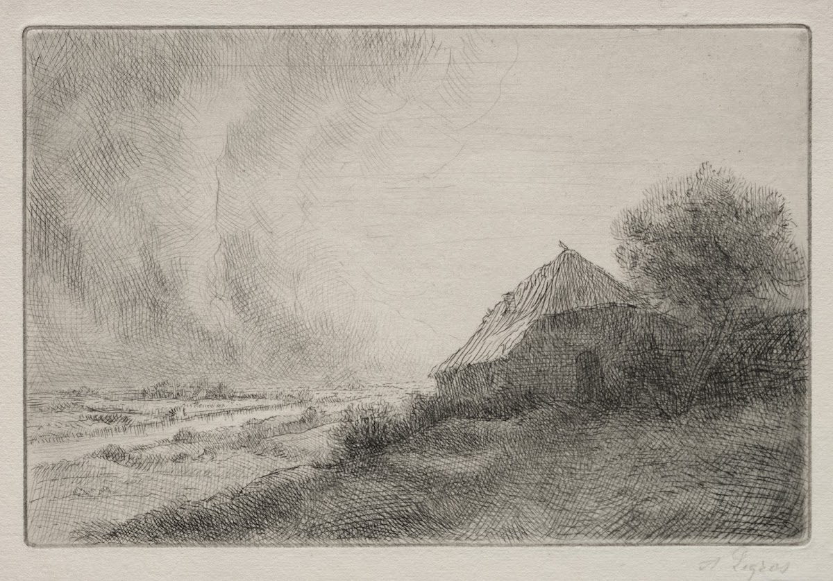 Ruined House on a Hillside c 18571911