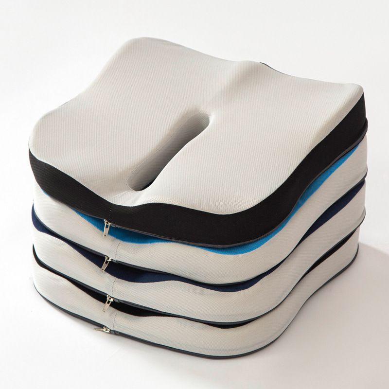 Ergonomic memory foam seat cushion, 41×38 cm