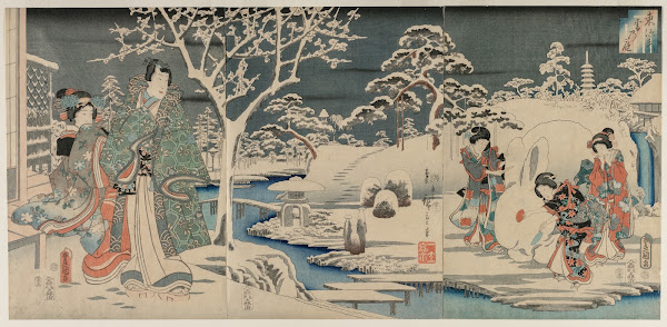 The Snowy Garden 1854