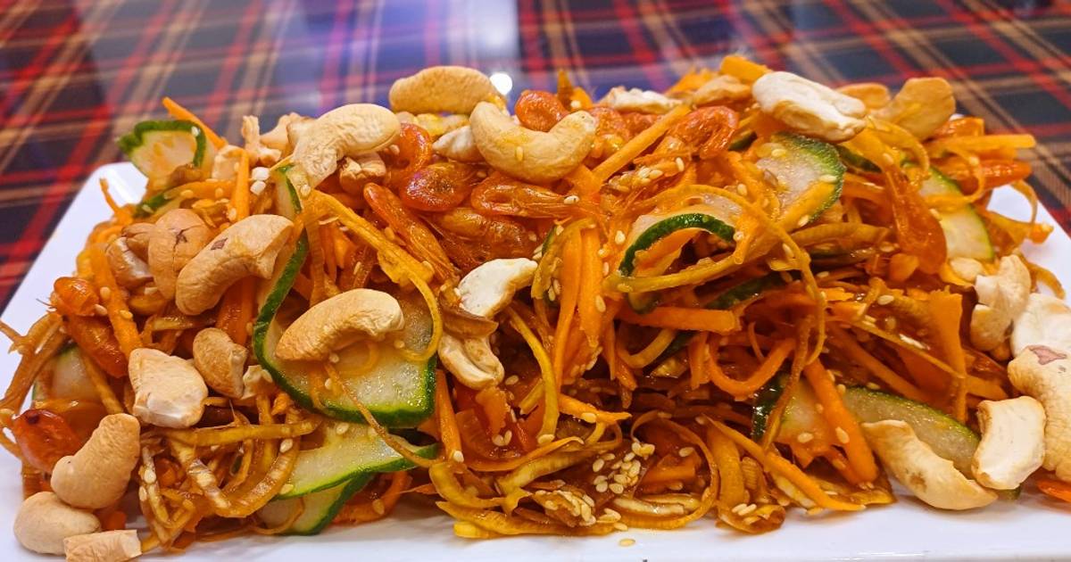 Gỏi hoa chuối tép