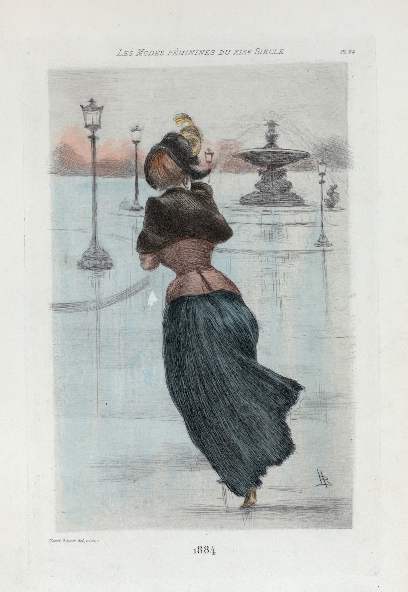 1884 Womens fashion in nineteenth century Paris 1902