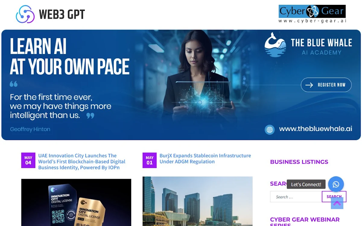 Captura de Web3GPT