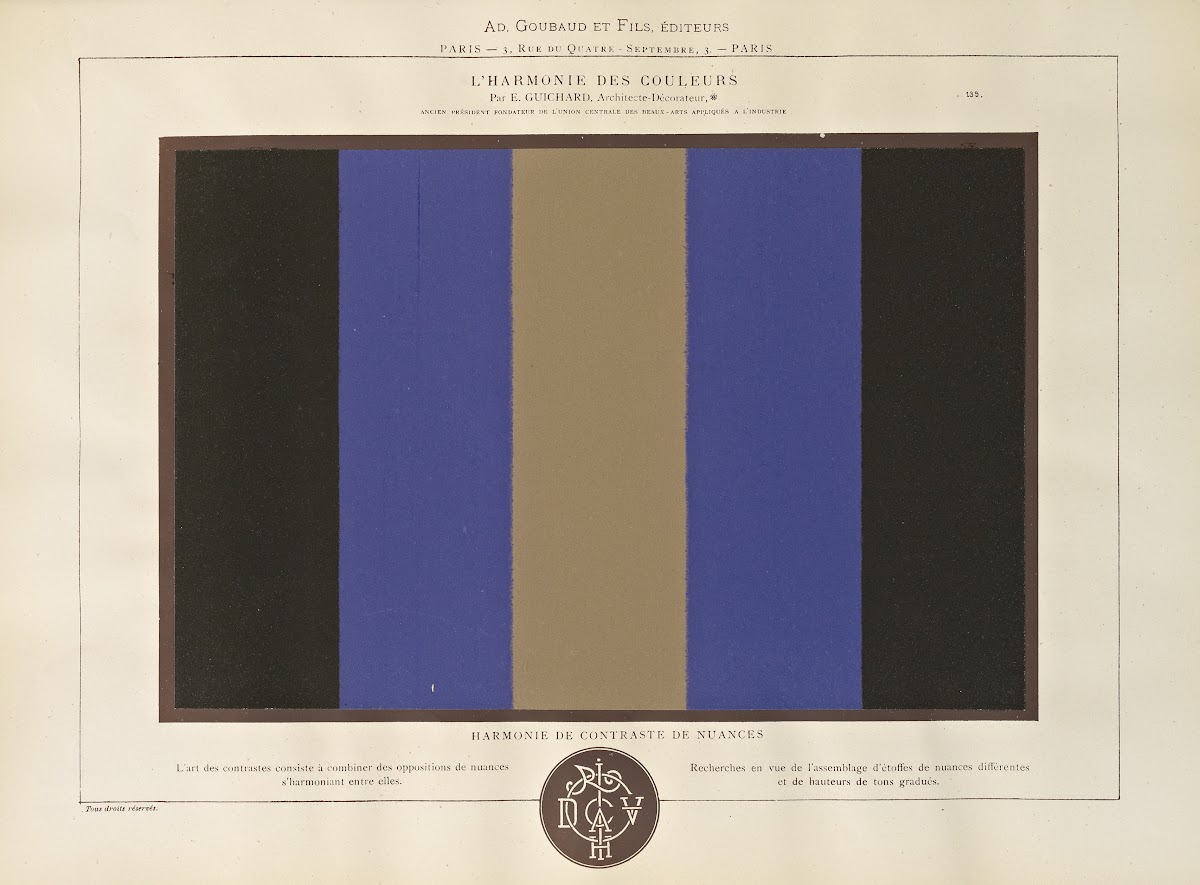 Lharmonie des couleurs  Pl087 1880