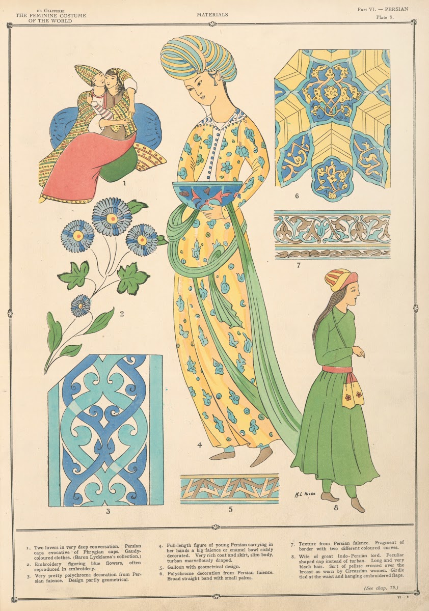 Persian  Materials 1926 1927