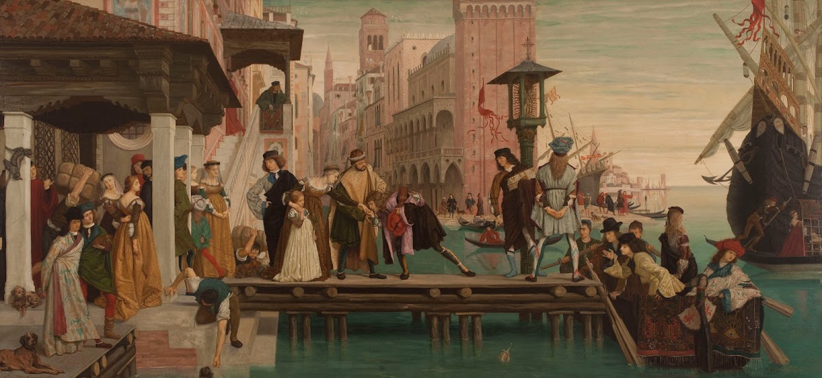 The departure of the prodigal son 1863