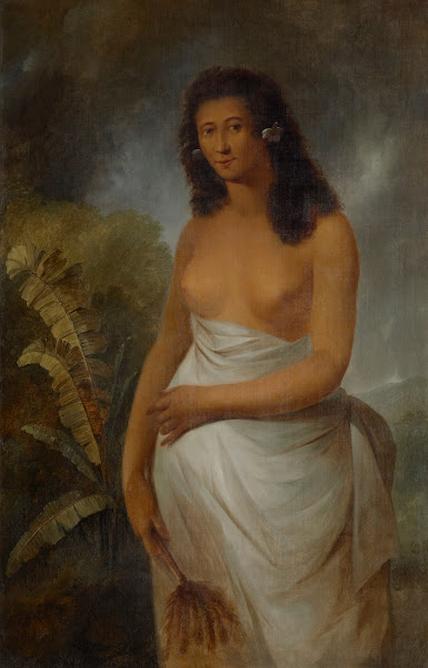 Poedua Poetua daughter of Oreo chief of Ulaietea one of the Society Isles