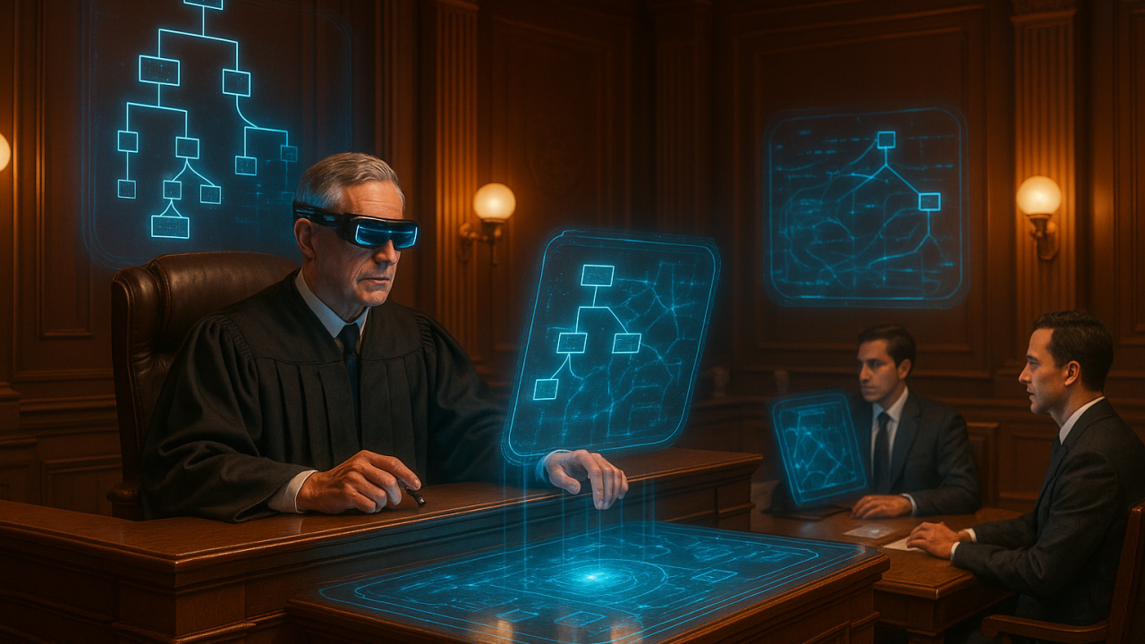 I Walked Into a Courtroom, and the AI Whispered the Law to Me