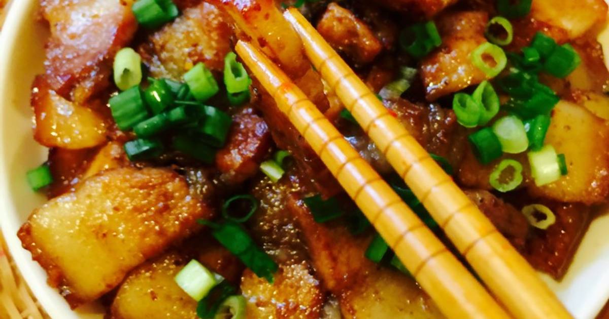 Thịt ba chỉ rim mặn ngọt !