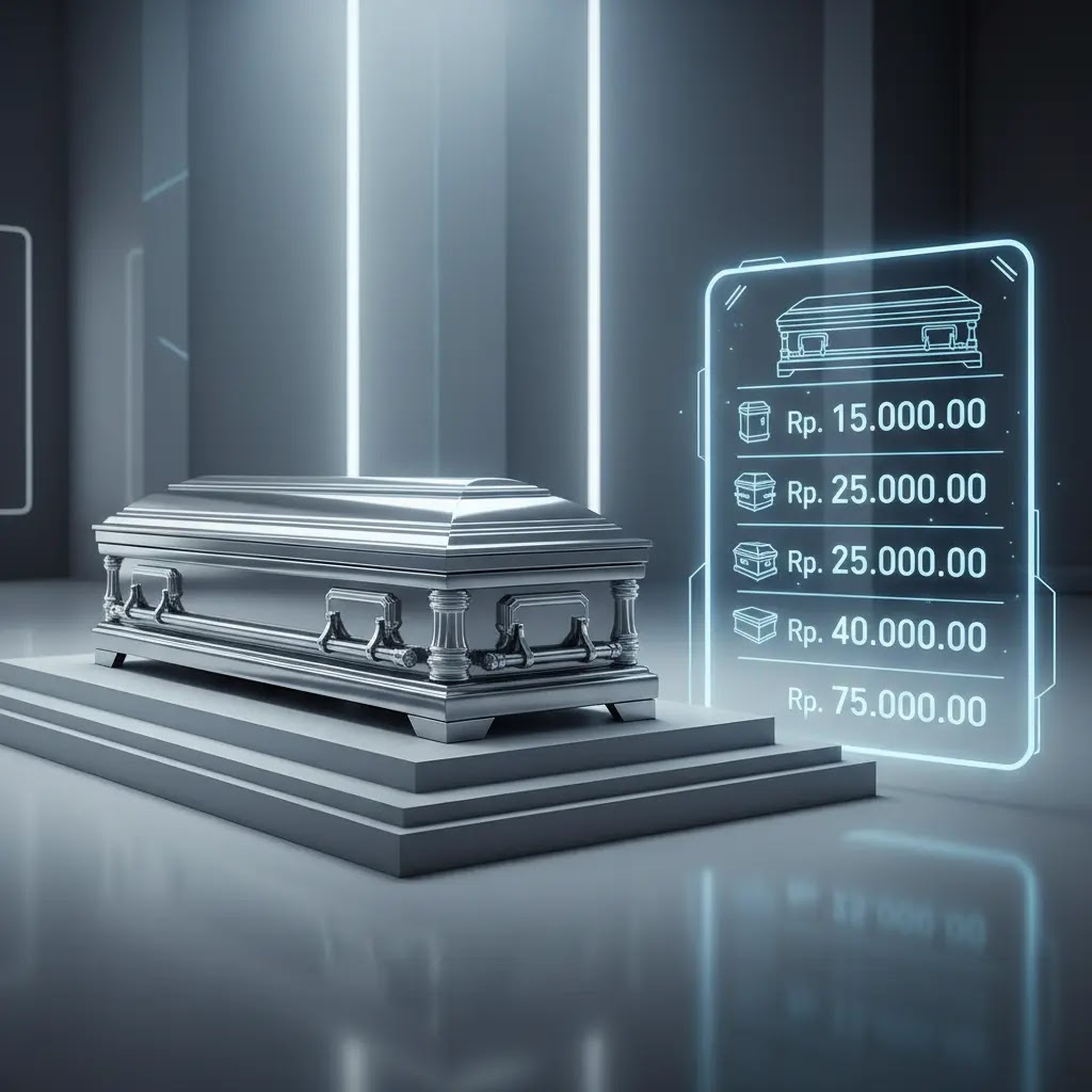 Daftar harga keranda jenazah stainless steel terbaru