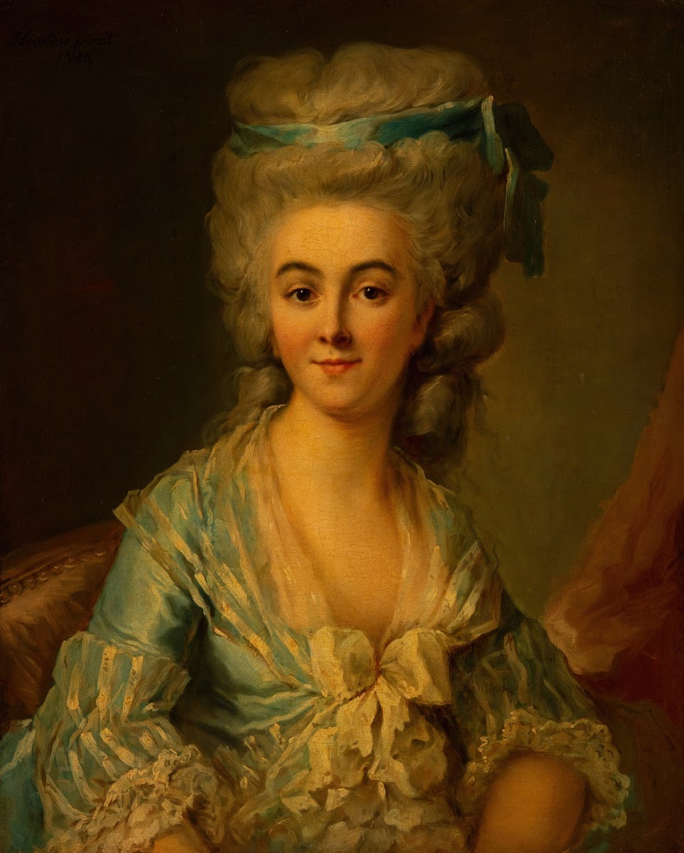 Portrait of Elisabeth Collineau Pelletreau 1780