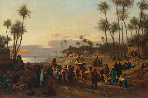 Larrivée de la mariée 1870