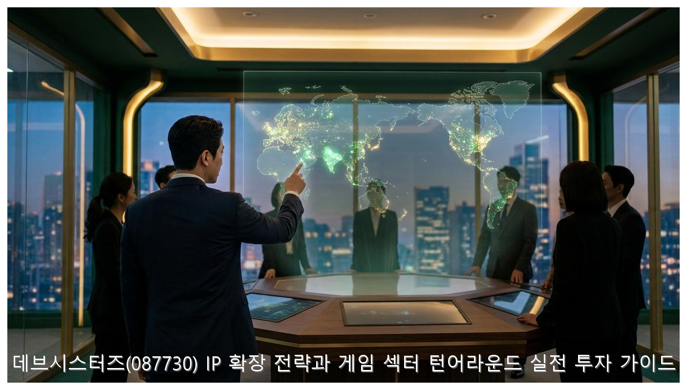 데브시스터즈(087730) IP 확장 전략과 게임 섹터 턴어라운드 실전 투자 가이드 핵심 안내 및 분석 인포그래픽 (5)