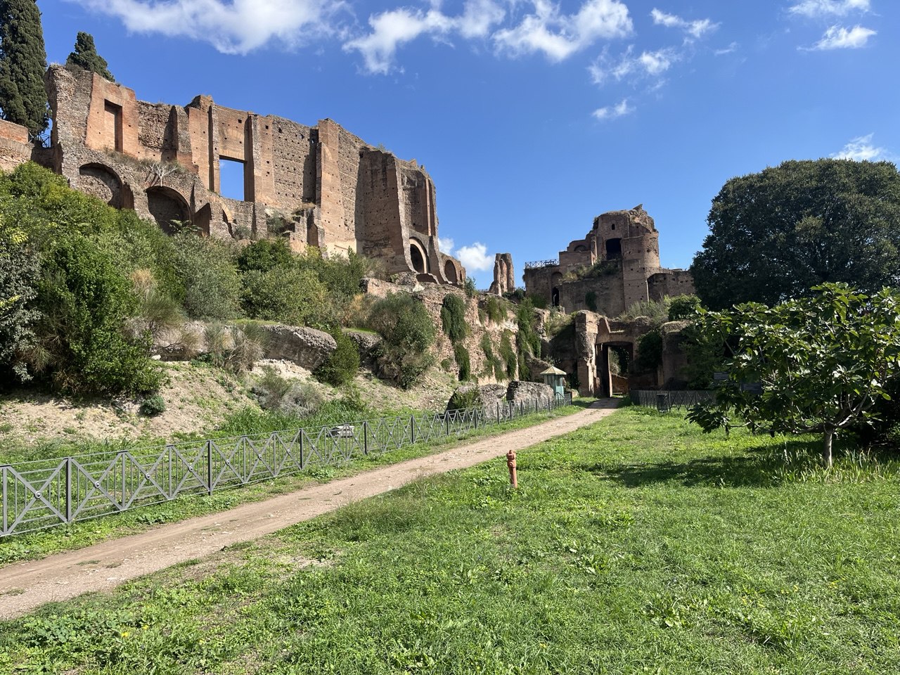 Northern and Southern Slopes of the Palatine Hill