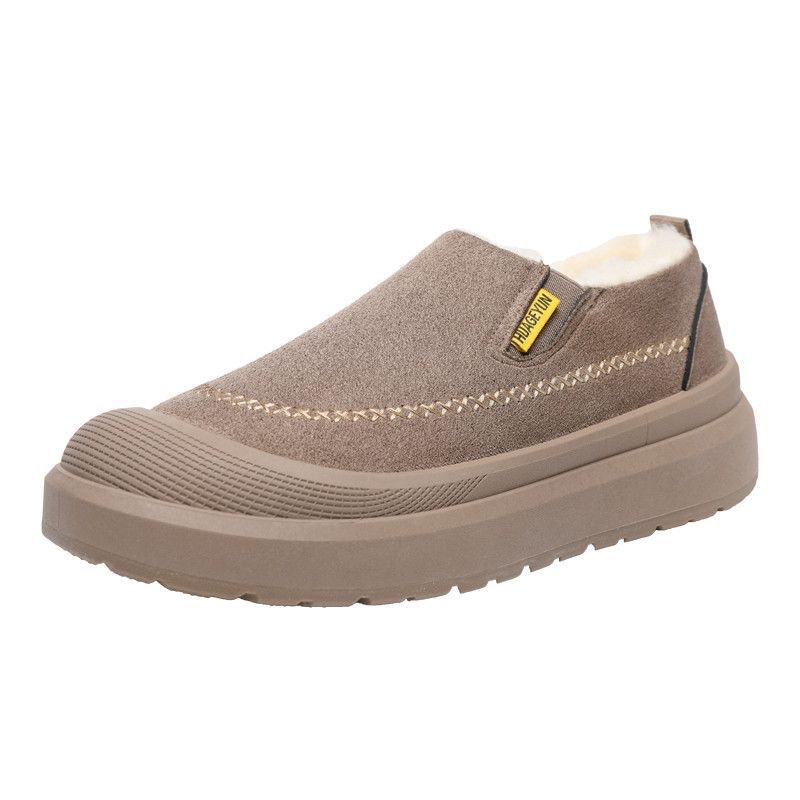 Insulated men's winter boots, slip-resistant