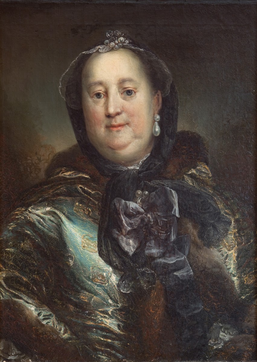 Portrait of Duchess Antoinette Amalie of Braunschweig Wolfenbüttel 1726  1793