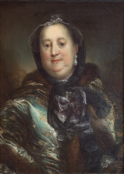Portrait of Duchess Antoinette Amalie of Braunschweig Wolfenbüttel 1726  1793