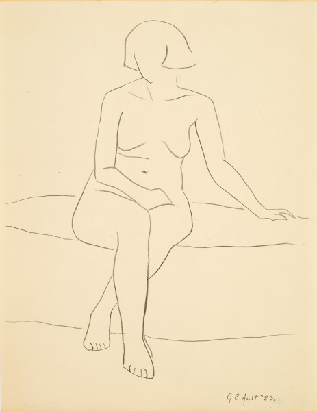 Seated female figure 1923
