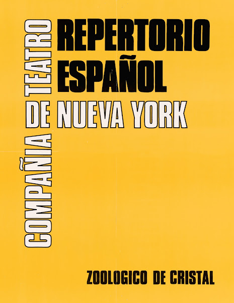 Repertorio Español Compañía de Teatro de Nueva York Zoológico de Cristal
