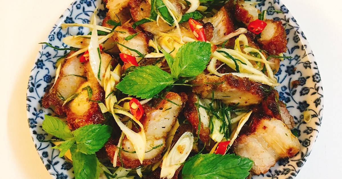 Ba chỉ lắc sả quất