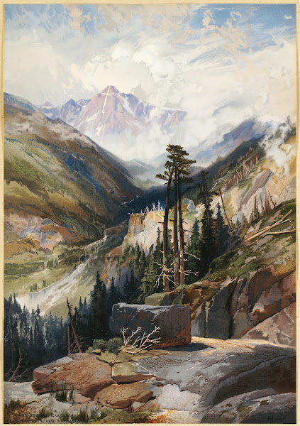 The Mountain of the Holy Cross Colorado ca 1876