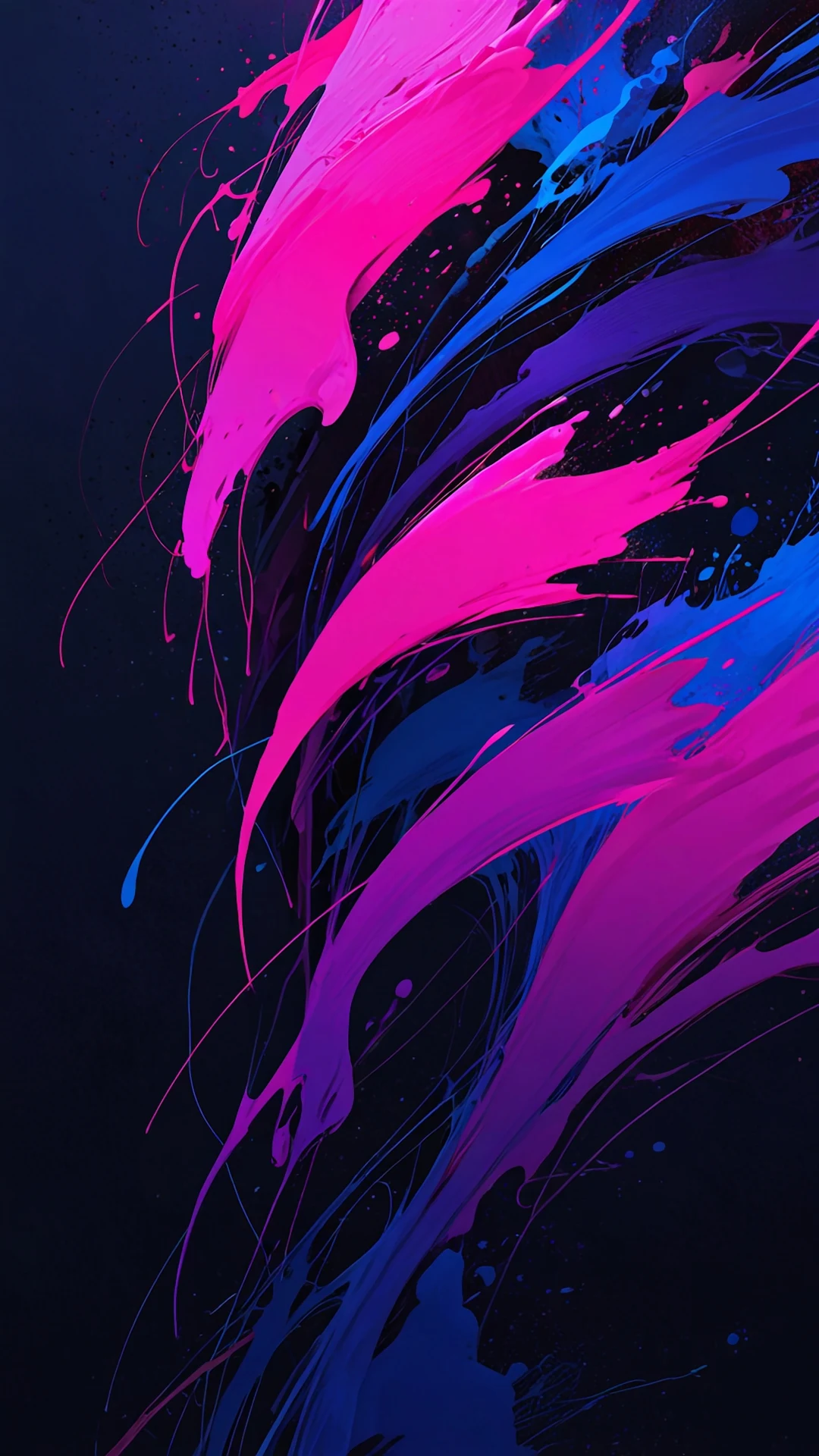 Vibrant Street Art Mural on Brick Wall - Free 4K mobile Wallpaper
