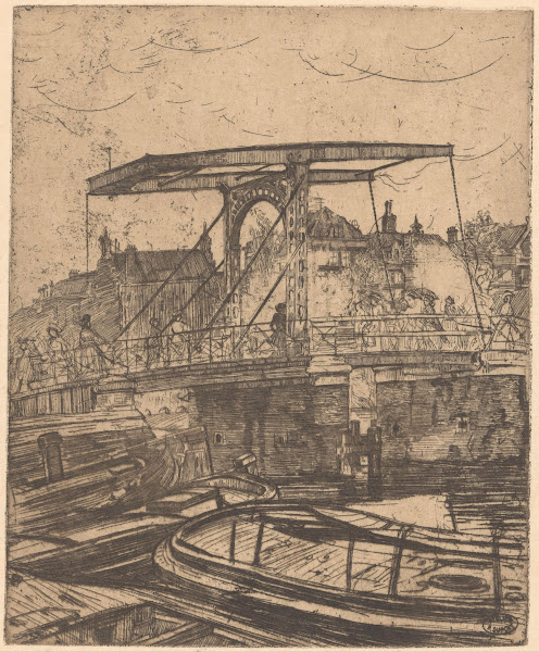Magere Brug in Amsterdam 1894