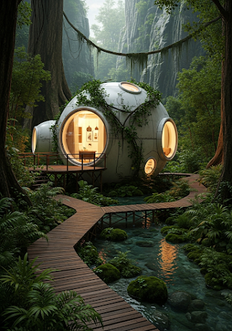 Jungle Pod House