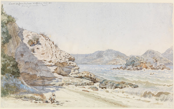 Meeresbucht bei Rio de Janeiro 1861
