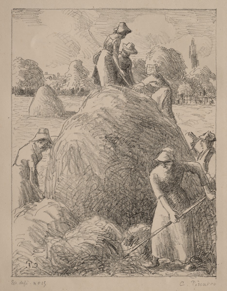 Haymakers of Eragny c 1896