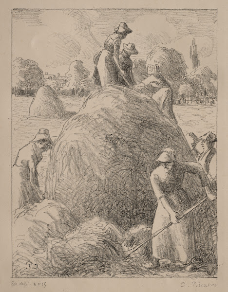 Haymakers of Eragny c 1896