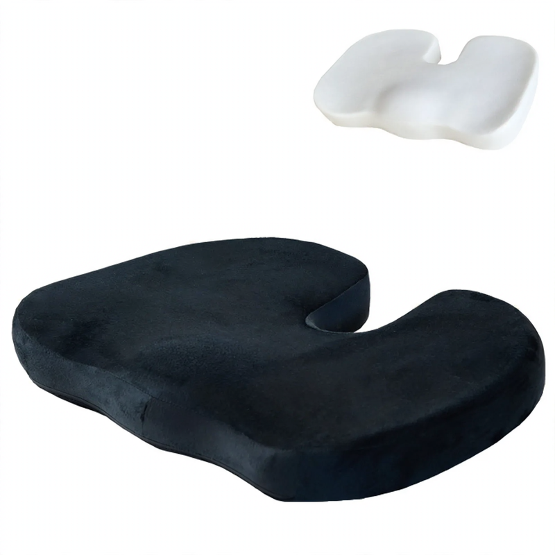 U-shaped seat cushion made from memory foam