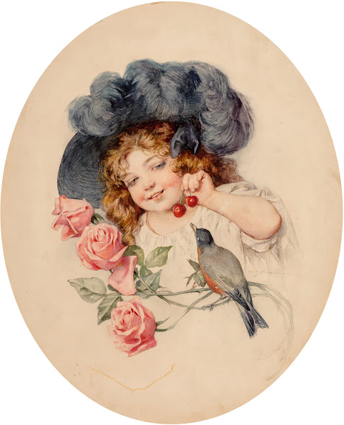 Roses and Cherries 1912
