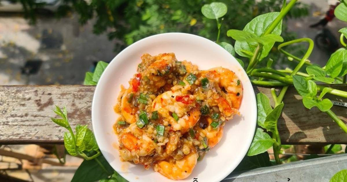 Tôm sốt chua ngọt 🦐 (tôm kho tàu)