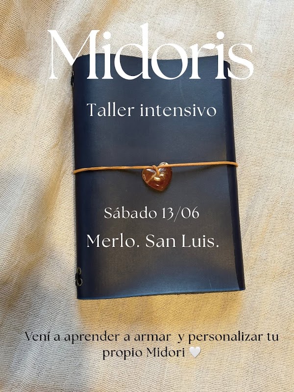 Taller de encuadernación Midori