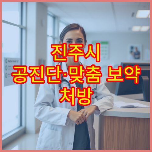 진주시 공진단·맞춤 보약 처방 상담 가능한 한의원 정보
