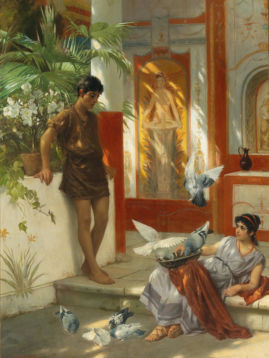 Scene from ancient Rome 1902