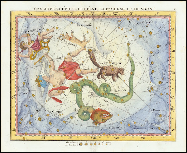 Cassiopee Cehee Le Renne La Petite Ourse Le Dragon Cassiopea Cepheus Ursa Minor