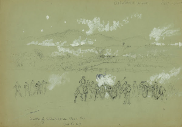 Battle of Allatoona Pass Ga Oct 5 64 1864