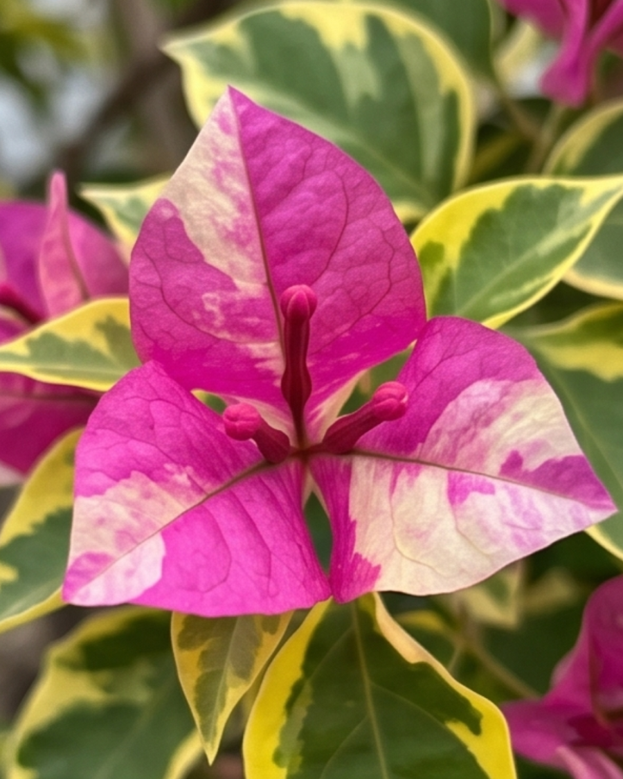 Imported Royal Splash Bougainvillea Plant — view 2