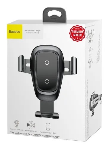 Soporte de smartphone para automóvil con carga inalámbrica