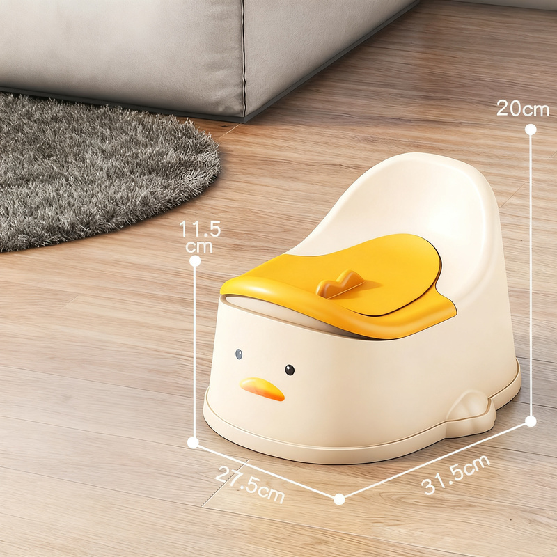 Child seat with backrest for the toilet